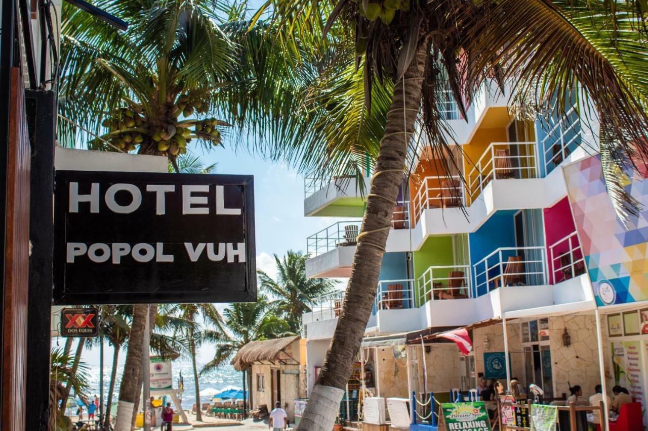 Popol Vuh (Adults Only) Otel Playa del Carmen Dış mekan fotoğraf
